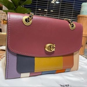 Coach patch work bag